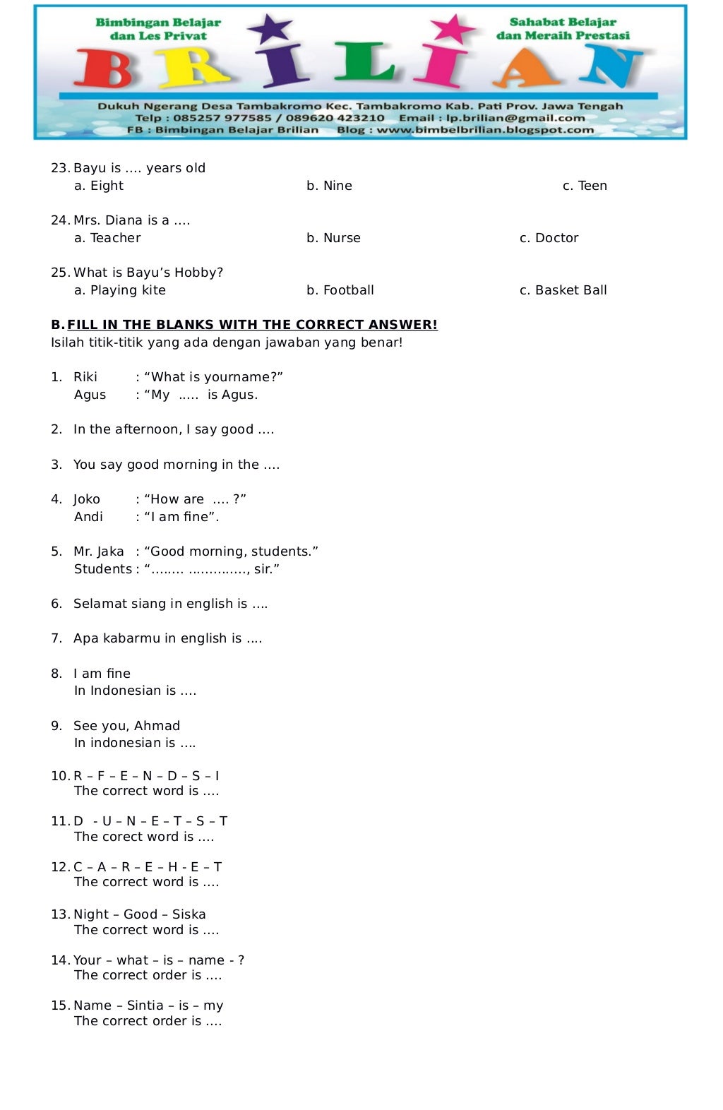 Soal Menyusun Kalimat Acak Bahasa Inggris Dalchaebi Soal Menyusun Kalimat Acak Bahasa Inggris Dalchaebi