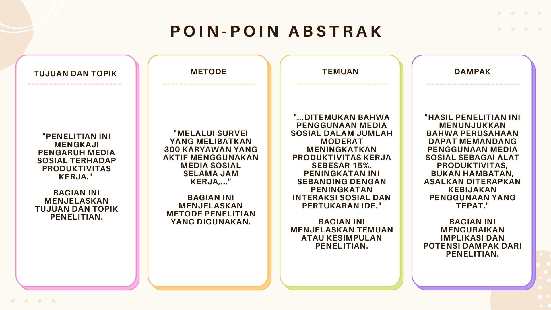 Panduan Lengkap Cara Membuat Abstrak yang Baik - LKomBis